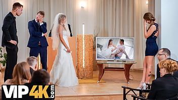 Play Teen bride has sex for the first time with their bare nose