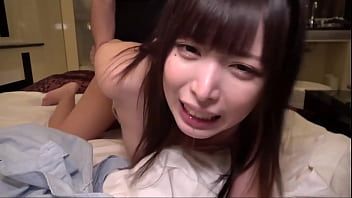 play Asian whore with small tits gives oral xxx to a male who wears it
