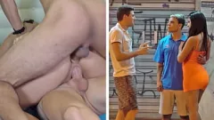play أنطونيو مايوركا مكثفة DP الثلاثي مع لاتينا غابرييل وصديقها